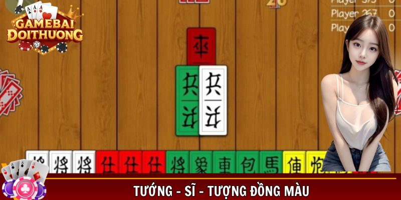 Tướng - Sĩ - Tượng đồng màu